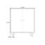 Armoire de rangement en bois massif