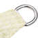 Hatha Sunshade Sail 160 G/m² Cream 7X7 M HDPE
