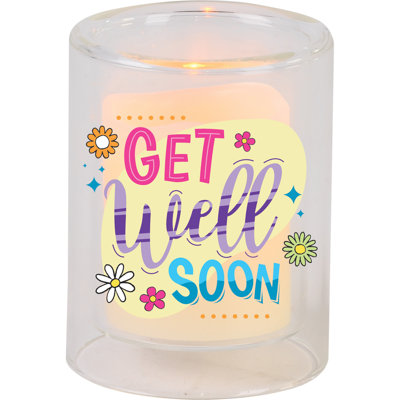 Candleholder Votive Get Well Soon