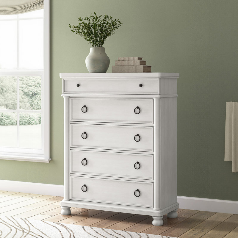 Grigson Chest Of Drawers, White