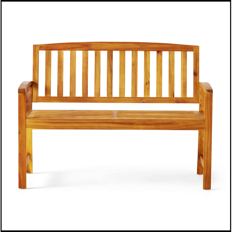 Farmhouse Wood Bench, Teak