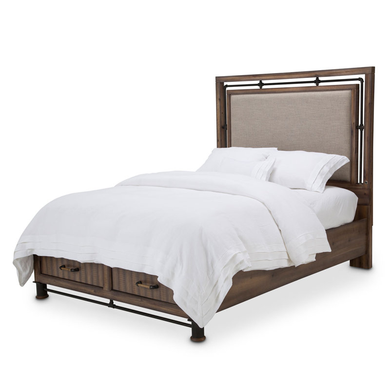 Crossings Upholstered Storage Bed, King