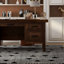 Bureau de direction 71 pouces, aucun assemblage requis, finition whisky