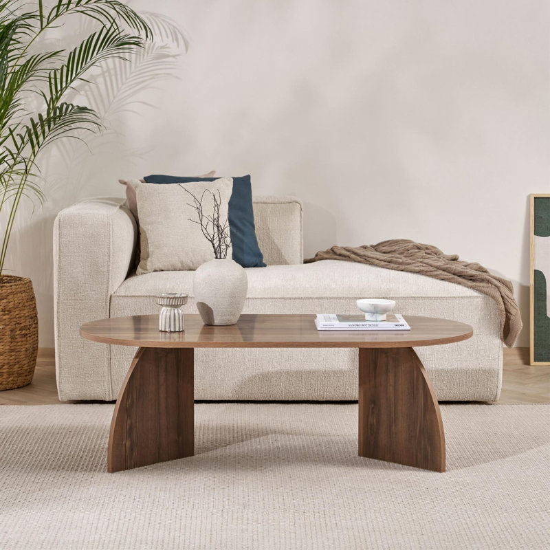 Coffee Table, Natural Walnut Effect