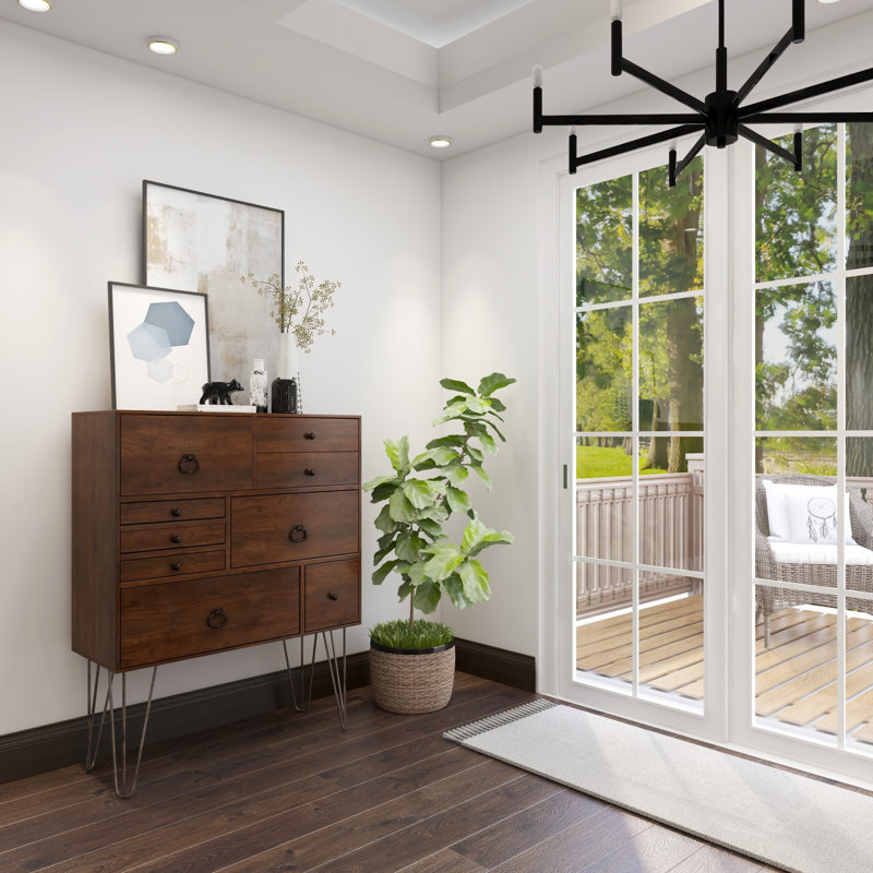 Commode double 9 tiroirs Como