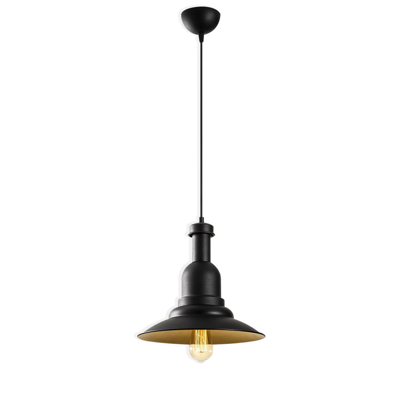 Luminaire suspendu simple à hauteur réglable