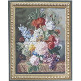 Hand-Knotted High-Quality Multi-Colored Area Rug