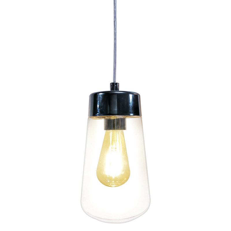 1 - Light Chrome Single Pendant