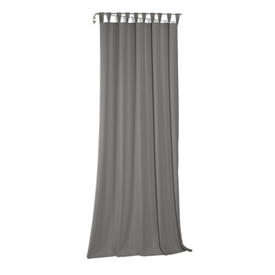 Salley Tab Top Curtain Single Panel, opaque