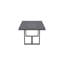 Pavia Power Coated Aluminum Dining Table-321549008-320895431