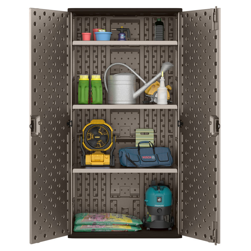 Suncast Haven Mega Tall Storage Cabinet