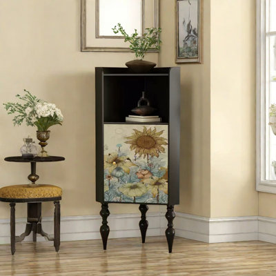 Modern Minimalist Style Accent Cabinet