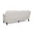 3 - Seat Comfy Rolled Arm Sofa with Birch Wooden Legs, Contemporary Design-1413169017