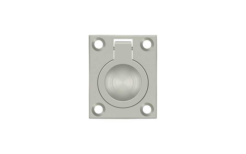 Ring Pull, Brushed Nickel
