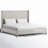 Dinora Cream Queen Bed-1409844891
