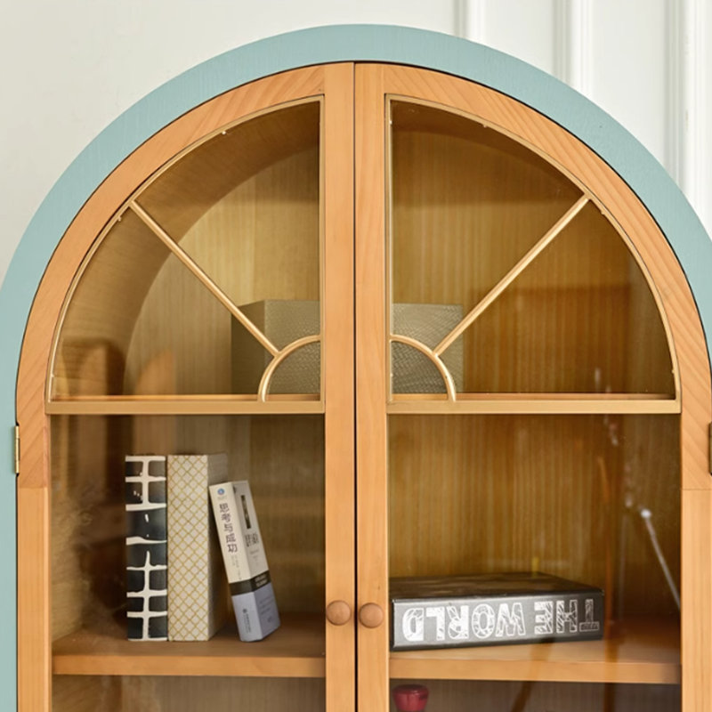 Multi-functional standard bookcase, Lake Blue