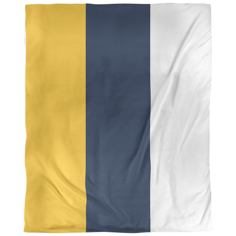 Tissu de basket houston, Yellow/Midnight Blue/White