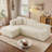 Clitheroe 96.5" L-Shaped Modern Minimalist Compression Couch, No Assembly Required Sectional Sofa-2021592669-2021592667