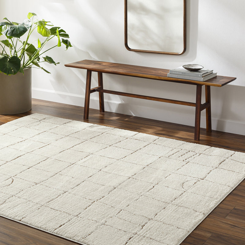 Abstract Area Rug, Rectangle 200 x 275cm
