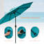 Parasol de marché rond 106,3 po Asyraf-543737103