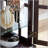 Curio Display Cabinet With Adjustable Shelves And Glass Doors, For Showcasing Collectibles In A Four-Door Design-1649286873