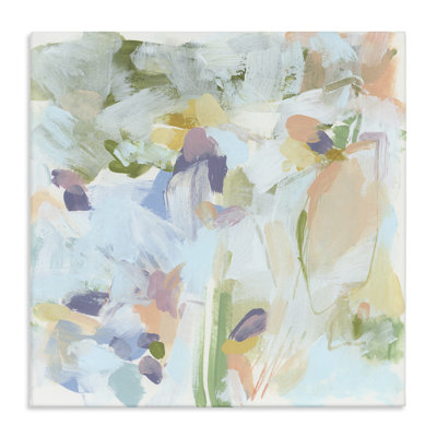 «Chaotic Pastel Arrangement», art mural sur toile par June Erica Vess