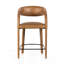 Hawkins Upholstered Bar Stool with Solid Wood Frame with Metal Frame-662965986-662965985