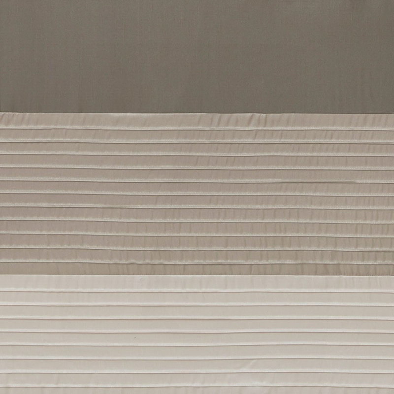 Polyoni Pintuck Curtain Panel(Only 1 Pc Panel)