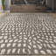 Himalayan Abstract Area Rug in Gray/Ivory