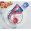 Kaleidoscope Napkin in Blue/Orange/Red