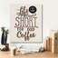 "Epic Graffiti" Bad Coffee 1 No Pink "par Janelle Penner, art mural sur toile-106419661