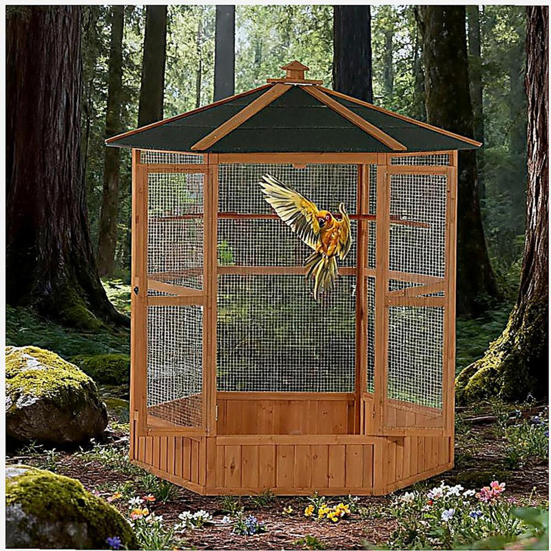Cage à oiseaux en vol 69 po