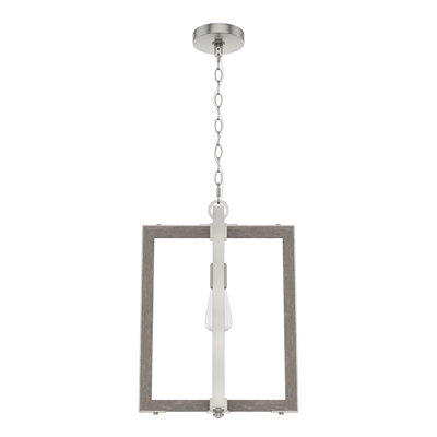Woodburn 1 - Light Single Geometric Pendant