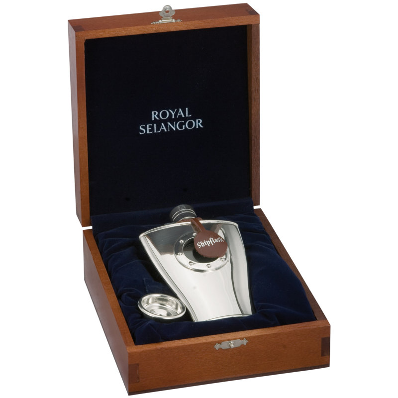 Ship Hip Flask (Gift Box)