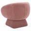 Fauteuil demi-tonneau en polyester 30,7 po Genata-755966238