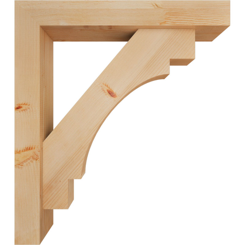 Support Merced Block avec support décalé, 24 x 30, Sapin Douglas de l 5 1/2 po (lisse)