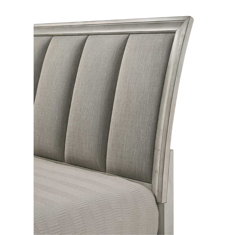 Lit plateforme, Blanc antique, Grand lit