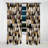 Exploring Golden Abstracted Symmetry II - Abstract Geometric Blackout Curtain - 1 Panels-811409337