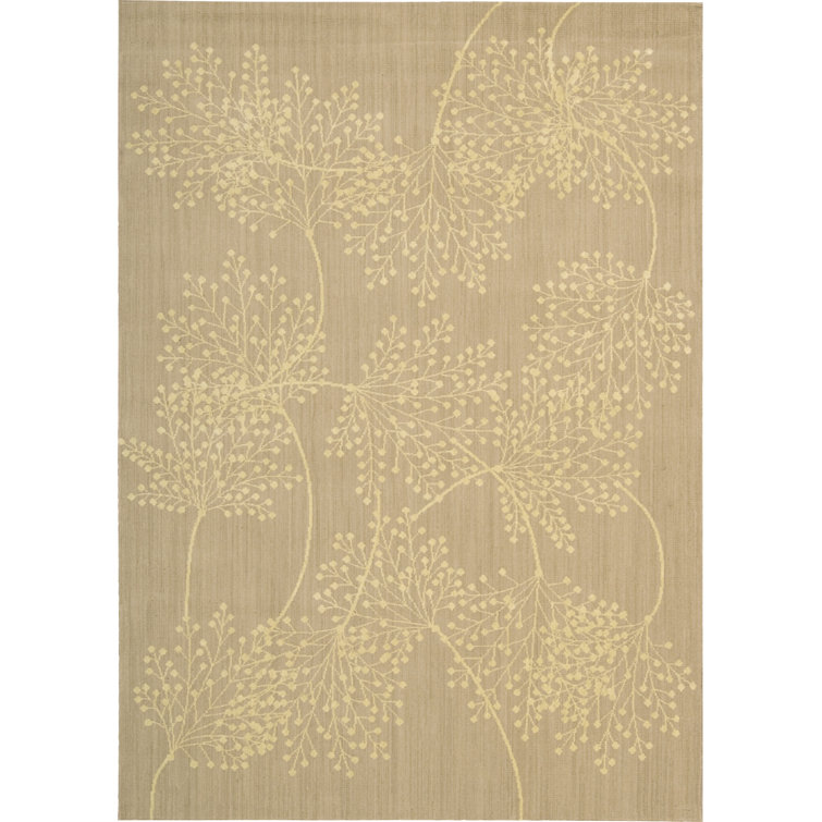 Hartville Viscose Floral Indoor Rug