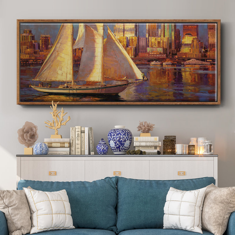 Emerald City- Framed Canvas