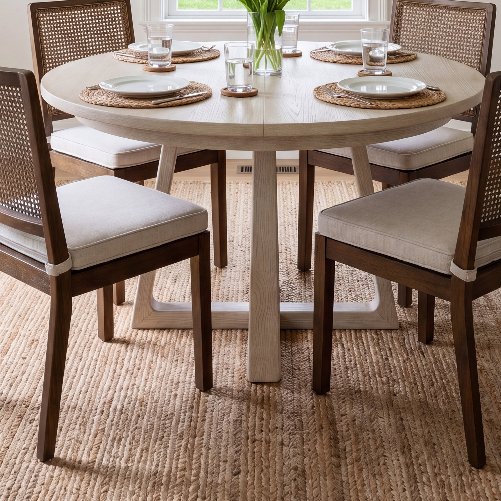 Ashwell 48" Oak Dining Table