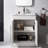 Devpal 24'' Single Bathroom Vanity with Ceramic Top