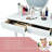 Touch Screen Vanity Makeup Table Stool Set with Lighted Mirror