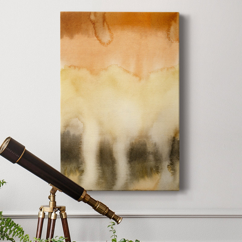 Sunset Windowpane I - Wrapped Canvas Print, 36" H  x 24" W x 1" D