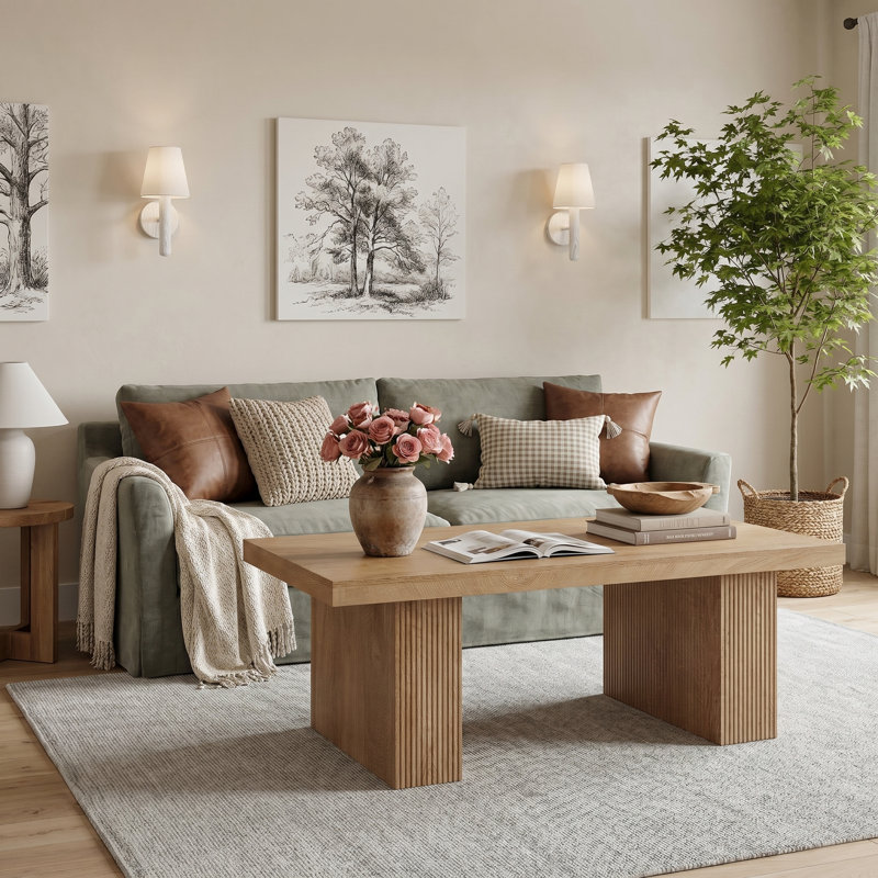 Grande table basse 47,24 "Farmhouse
