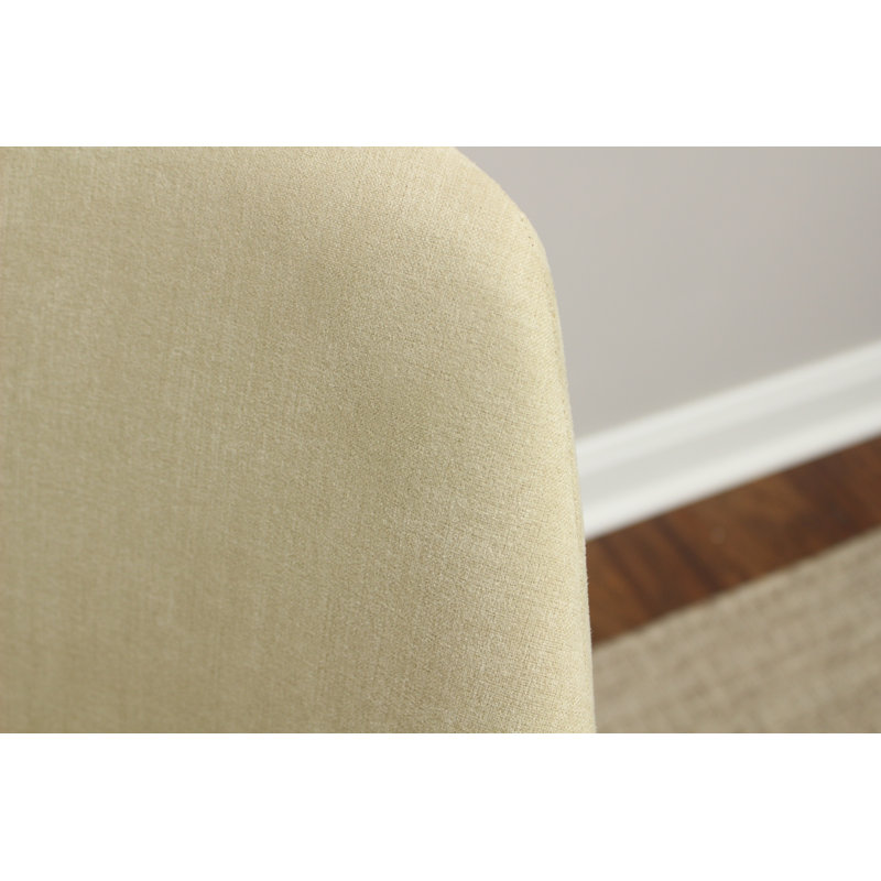 Kaif 21'' H Upholstered Armchair, Beige, Gold