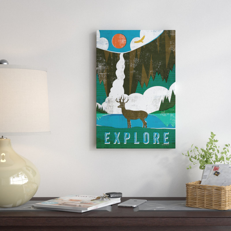 « big sky ii », impression, H 26 po x l 18 po x P 1,5 po, Toile