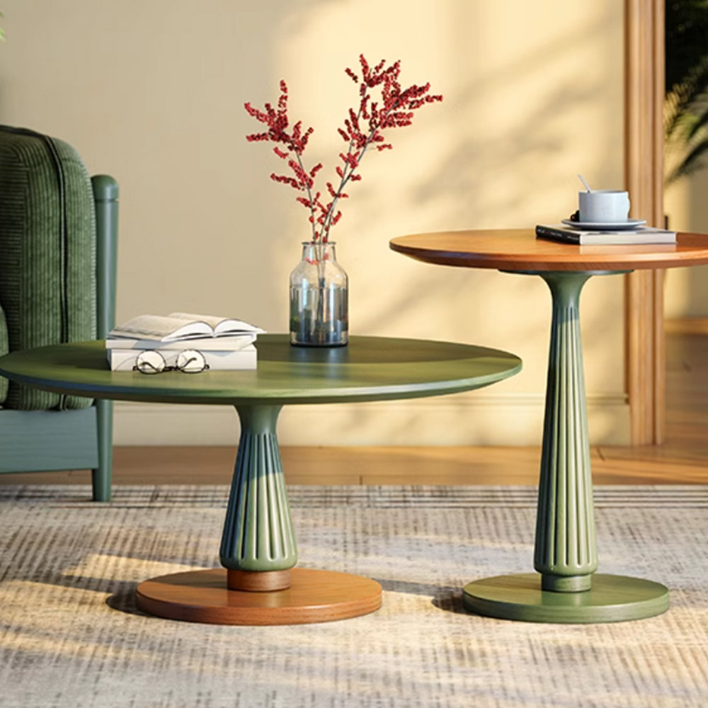 Trentastic Trails Retro style design sense solid wood coffee table ...