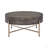 Drum Coffee Table With 1 Drawer