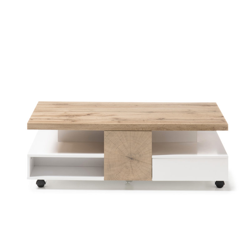 Todd Coffee Table with Storage, Tan